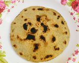 A picture of step 4 of Bajra ki rotiGud ghee ke saath.