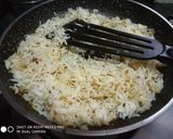 A picture of step 2 of Curd rice.