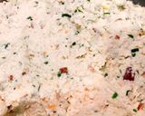 Hình bước làm 1 của món Chả đậu phụ nghệ nấm hương