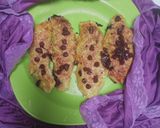 Foto langkah ke 6 dari resep Strudel pisang nyoklat Keju.
