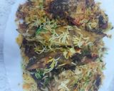 A picture of step 5 of Fish biryani.