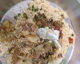 A picture of step 2 of Gatte ki sabzi.