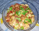 A picture of step 13 of Chicken Masala Pasta.