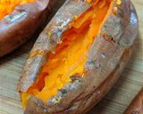 Foto del paso 4 de la receta Boniatos asados rellenos de portobellos