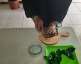 Foto langkah ke 1 dari resep Peyek Daun Jeruk Tanpa Santan #dapurelbeweek26.