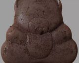 A picture of step 7 of Teddy bear chocolate cake 🧸 🍫 🍰.