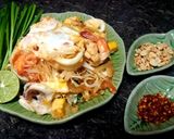 รูปขั้นตอนการทำที่ 3 ของ ผัดไท วุ้นเส้น / เส้นจันทร์ ทะเล