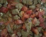 Fried liver(maini) with vegetables#mashujaarecipe recipe step 4 photo