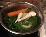 Vega tárkonyos krumpli gombóc leves recept fázis 1 fotója