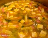 A picture of step 11 of Creamy Pumpkin Soup with Shrimp and Tofu.