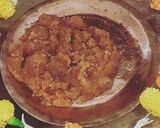 A picture of step 4 of Kadha Prashad.