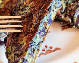 Foto del paso 6 de la receta: Tortilla de repollo morado 🥚
