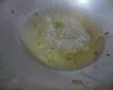 A picture of step 3 of Sabudana khichadi.