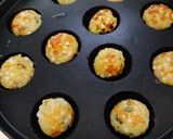 A picture of step 2 of Sabudana appam.