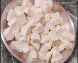 A picture of step 4 of Shahi paneer.