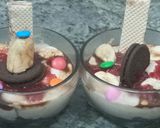 A picture of step 6 of No bake banana 🍌 cheese chilled cake in bowl.