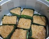 Foto langkah ke 4 dari resep Ketan pisang bungkus takir.