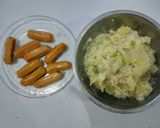 Foto langkah ke 2 dari resep Kroket Sosis (Sausage Croquette).