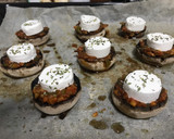 Foto del paso 4 de la receta: Champiñón relleno de verduras y queso de cabra