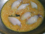 Gulai Cumi Isi Telur