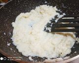 A picture of step 1 of Dessicated Coconut ladoo.