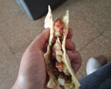 Foto del paso 12 de la receta: Tacos de pollo y carne con vegetales