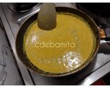 A picture of step 6 of Begun Basanti.