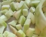 A picture of step 1 of Crispy Bhajiye of Watermelon rind.