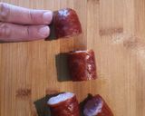 Une image de l'étape 1 de Rougail saucisse.