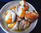 Hình bước làm 1 của món Bầu um hột vịt lộn