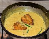 A picture of step 10 of Bhetki Maacher sorshe jhal (Bhetki Fish cooked in mustard gravy).