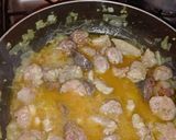 Foto del paso 8 de la receta: Estofado de cerdo con chorizo colorado y porotos negros y blanco