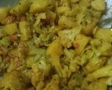 A picture of step 4 of Mix veg.