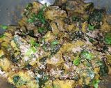 A picture of step 9 of Arbi Ke Patte Ki Sabji.