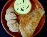 A picture of step 9 of Finger millet idly.
