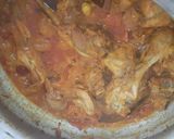 A picture of step 2 of Sindhi Seyal chicken.