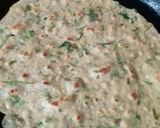 A picture of step 3 of Methi chapati.