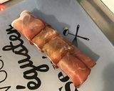 Une image de l'étape 4 de Asperges blanches au jambon cru, guacamole et crème de balsamique.
