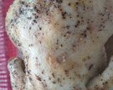 A picture of step 4 of Salt and Pepper Chicken Roast.