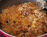A picture of step 7 of Gatte ki Khichri.