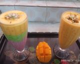 A picture of step 4 of Mango sago coconut pudding.