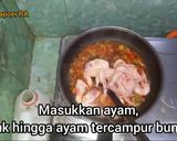 Foto langkah ke 5 dari resep Ayam pedas manis saus hot lava.