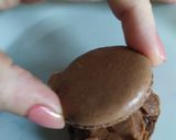 Une image de l'étape 7 de Macaron chocolat.