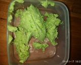 Foto langkah ke 1 dari resep Puding Mega (edamame buah naga).