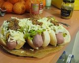 Foto del paso 7 de la receta: Perritos Calientes con Ensalada China en freidora de aire