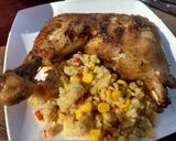 Foto del paso 2 de la receta: Pollo dorado a la sal