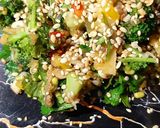 A picture of step 8 of Tabbouleh Salad.