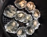 Hình bước làm 2 của món Hàu nướng mỡ hành
