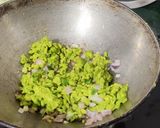 A picture of step 2 of Green peas and paneer paratha.