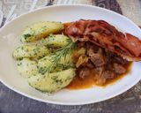 Hagyományos szarvaspörkölt recept fázis 3 fotója